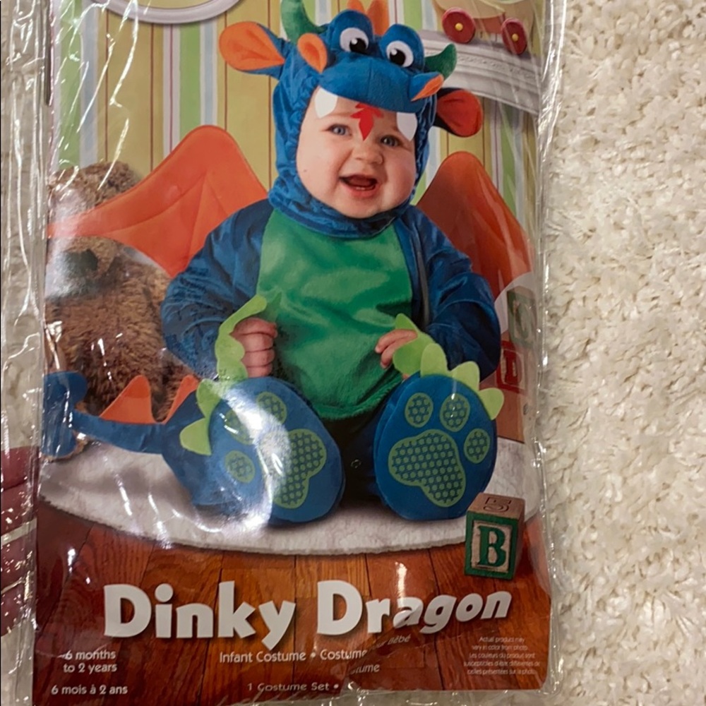 Dinky Dragon kids costume
